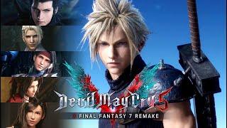Devil May Cry 5 x Final Fantasy 7 Remake Mods  THE MOVIE  FULL STORY 【4K 60FPS】