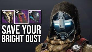 SAVE YOUR BRIGHT DUST For This Cayde-6 Armor + Returning Sets - Season of the Wish