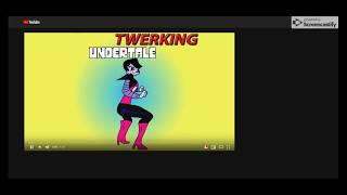 WTF FRISK UNDERTALE TWERKING