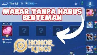 CARA MABAR TANPA BERTEMAN DI HONOR OF KINGS HOK PAKAI ROOM CODE