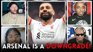 HUGE CLASH Salah Should MOVE TO Arsenal Arsenal is A DOWNGRADE Compared To Liverpool