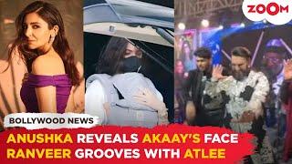 Anushka Sharma shares FIRST glimpse of baby Akaay  Ranveer Singh GROOVES with Atlee at a wedding