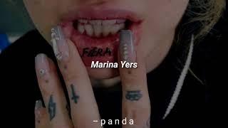 Marina Yers – Fiera  letra 