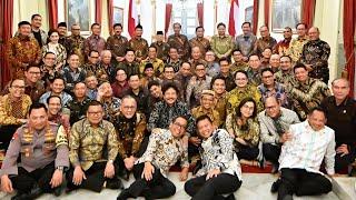 Presiden Jokowi Pamit dengan Kabinet Indonesia Maju Istana Negara 18 Oktober 2024