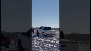 Squatted Truck Stuck On Florida Beach