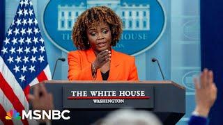 LIVE White House Press Briefing amid growing Democratic concerns over Bidens re-election bid