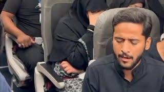 Dil karbala main reh gaya  kumail mehdi  Azadari in plane 2023  najaf to karachi  pia