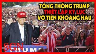 TUYỆT VỜI Tổng thống Donald Trump lập kỉ lục lịch sử Lần Đầu Tiên Trong 20 Năm