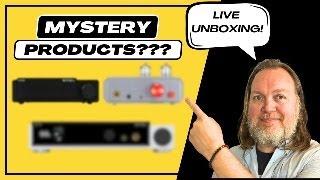 Live Unboxing of Various Audio Products from SMSL Fosi and more...fixed audio