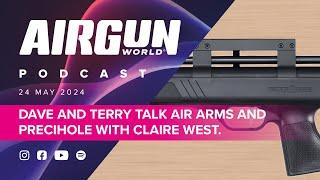 Airgun World Podcast Ep 12 Dave & Terry talk Air Arms & Precihole connection with owner Claire West