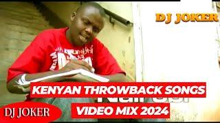 Kenyan Throwback Old School Local Genge Mix Vol 1 DJ JOKER  Mejja Nameless Nonini E sir Jua cal