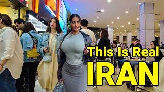 Here Is The Real IRAN NOW 2024  Tehran City and Iranian people today  Walking city tour