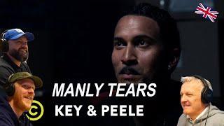 Key & Peele - Manly Tears REACTION  OFFICE BLOKES REACT