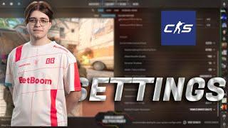 Top 1 FACEIT showed his CS2 Settings viewmodel crosshair sensitivity