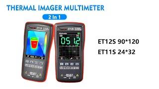 Electrician Must-have TOOLTOP 2-in-1 Thermal Imager Multimeter