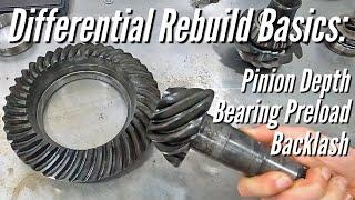 Differentials 101 Beginners Guide to Differential Repair.  How Differentials Work 