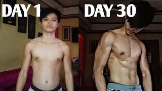 30 Days QUARANTINE PUSH UPS CHALLENGE Epic Transformation