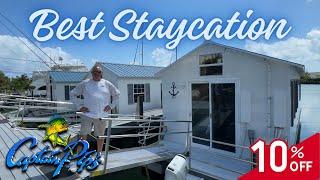 Florida Keys Staycation  Staycation CaptPips  Capt Pips Waterfront  Best Staycation CaptPips