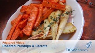 Roasted Parsnips & Carrots