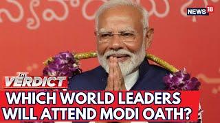 PM Modi Oath  Check Full List Of Global Leaders That Will Attend Modis Oath Ceremony  N18V