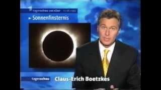 Tagesschau Sonnenfinsternis 1999