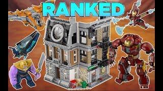 Ranking the LEGO Avengers Infinity War Sets  Worst to Best