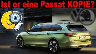  Ist der neue SUPERB eine Passat KOPIE? Überraschende Details im Vergleich zum VW Passat B9 2024