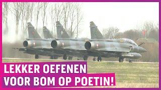 NAVO-luchtmacht showt spierballen in Leeuwarden