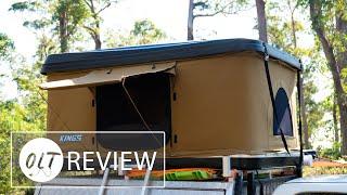 Kings Kwiky Rooftop Tent Review - Is it any good? NO IT BROKE Watch my other video where it broke.