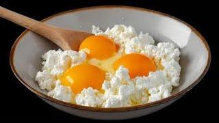 Возьмите яйца и творог Невероятно вкусный рецепт который дети просят каждый день