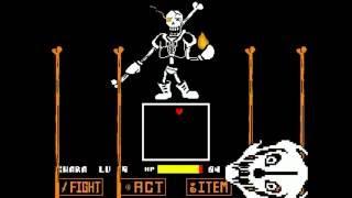 Unitale Disbelief Genocide Papyrus戦undertale fangame