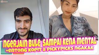 NGERJAIN BULE MESUM PAKE VIDEO FAKE BUKA BAJU BIKIN NGAKAK SAMPE KENA MENTAL - OME TV INTERNATIONAL