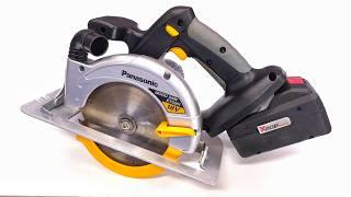 New life for 19 year old Panasonic Cordless Circular Saw with PARKSIDE Battery