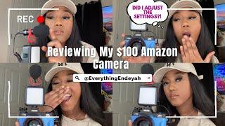 Review Amazon 4K Vlogging Camera  I Adjusted the Settings & More Is it Worth the Hype?