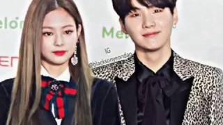 Suga and Jennie