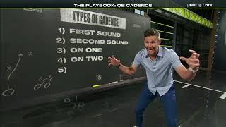 Dan Orlovsky breaks down the complexity of cadences  The Playbook  NFL Live