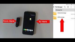 Use a Flash Drive on an Android Phone With an OTG Cable