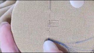 Detailed instructions for darning a linen shirt from a professional