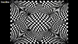 OP ART How to draw optical illusion art l Geometric art #037