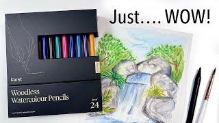 Are These The Best Watercolour Pencils??? Karst Goods