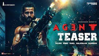 AGENT Teaser  Akhil Akkineni Mammootty  Surender Reddy  Anil Sunkara