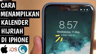 Cara Menampilkan Kalender Hijriah di iphone Tanpa Aplikasi Tambahan