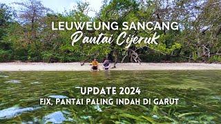 Pantai Cijeruk Indah terkini Pantai Perawan dari Hutan Keramat LEUWEUNG SANCANG