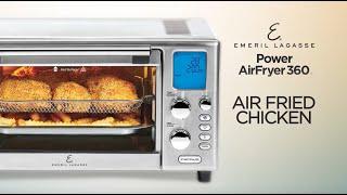 Emeril Power Air Fryer 360  Air Fried Chicken