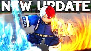 The FINAL MOVE for TODOROKI is HERE & INSANE Roblox Heroes Battlegrounds