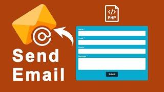 PHP Form Submit To Send Email  Contact Form Submit to Email Using PHP