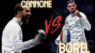 Cannone Vs Borel Epee Fencing Analysis How to maintain a game plan.