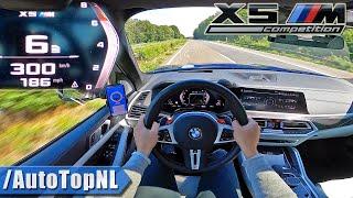 BMW X5M COMPETITION *300KMH* TOP SPEED on AUTOBAHN NO SPEED LIMIT by AutoTopNL