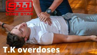 9-1-1 lone star  T.K overdoses