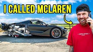 REBUILDING A WRECKED MCLAREN 720S  PT1